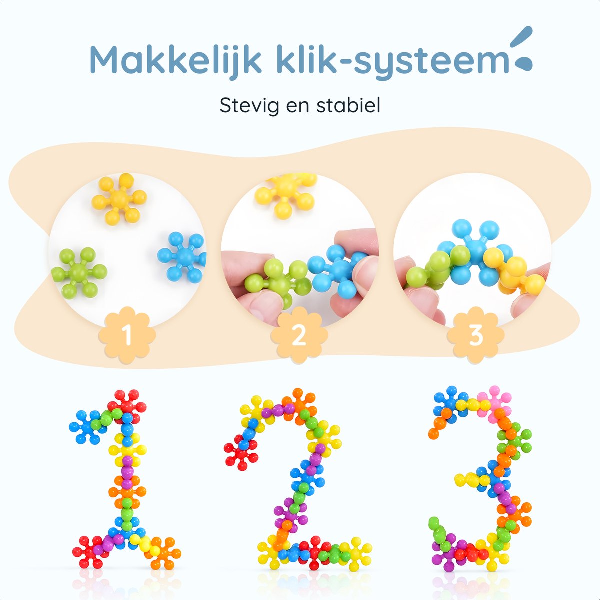 Mega Bouwblokken Set 160 Stuks - Met Voorbeeldboekje