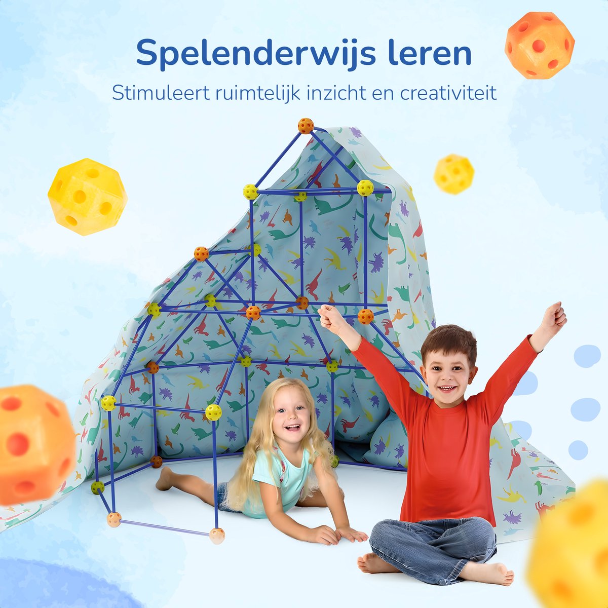 Fort Bouwpakket met 158 Onderdelen