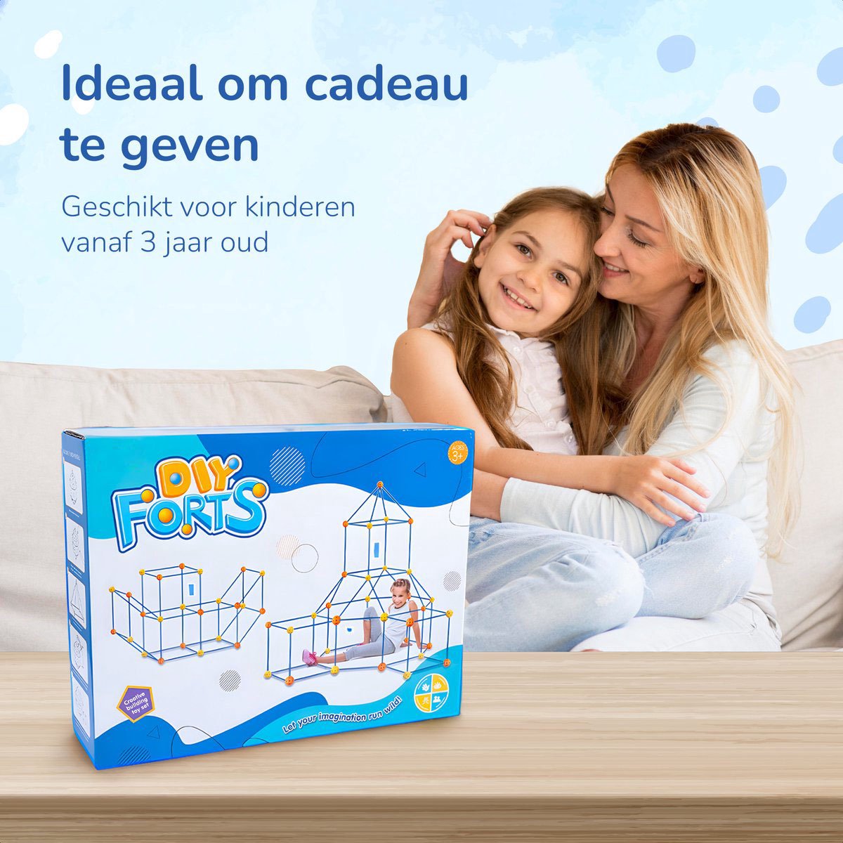 Fort Bouwpakket met 158 Onderdelen