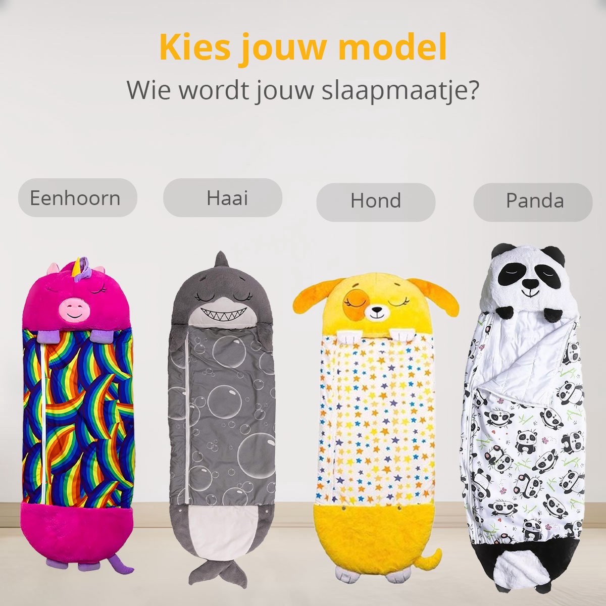 Kinderslaapzak Hond tot 12 Jaar - Geschikt tot 150 cm Lichaamslengte