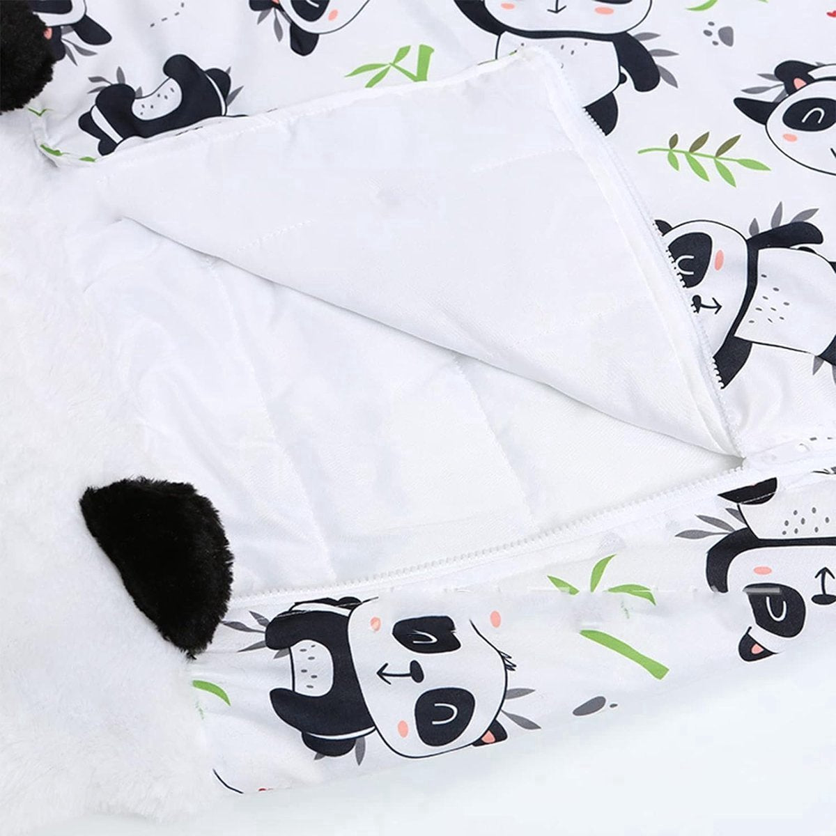 Kinderslaapzak Panda tot 12 Jaar - Geschikt tot 150 cm Lichaamslengte