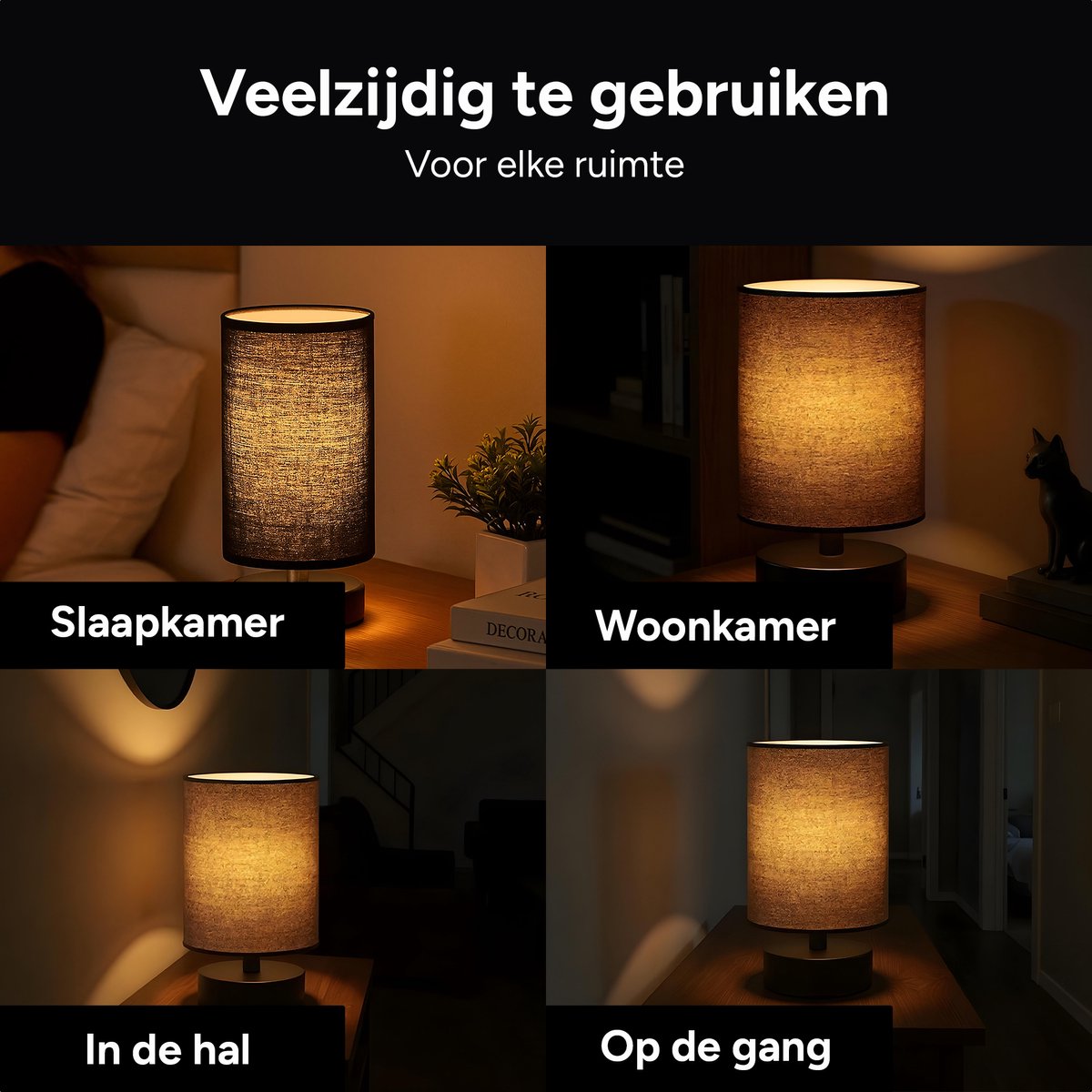 Nachtlamp - 3 Lichtkleuren