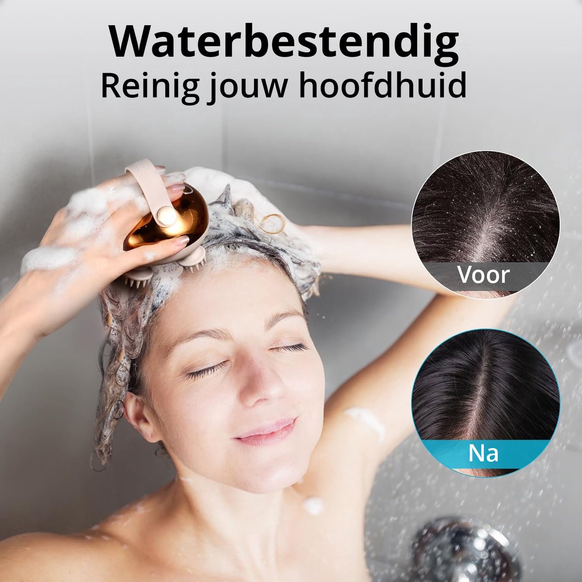 Elektrisch Hoofdmassage Apparaat - Goud