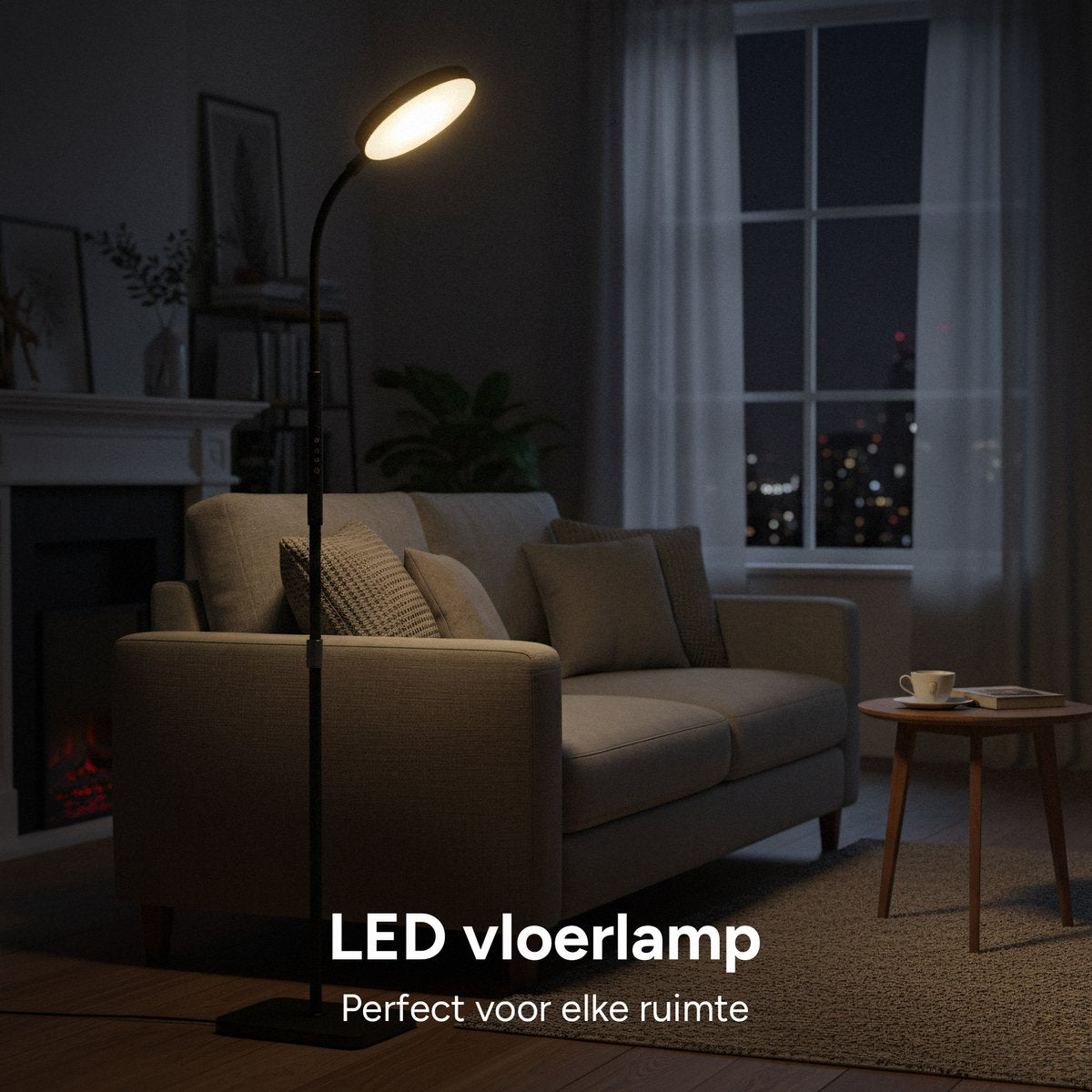 Vloerlamp met afstandsbediening