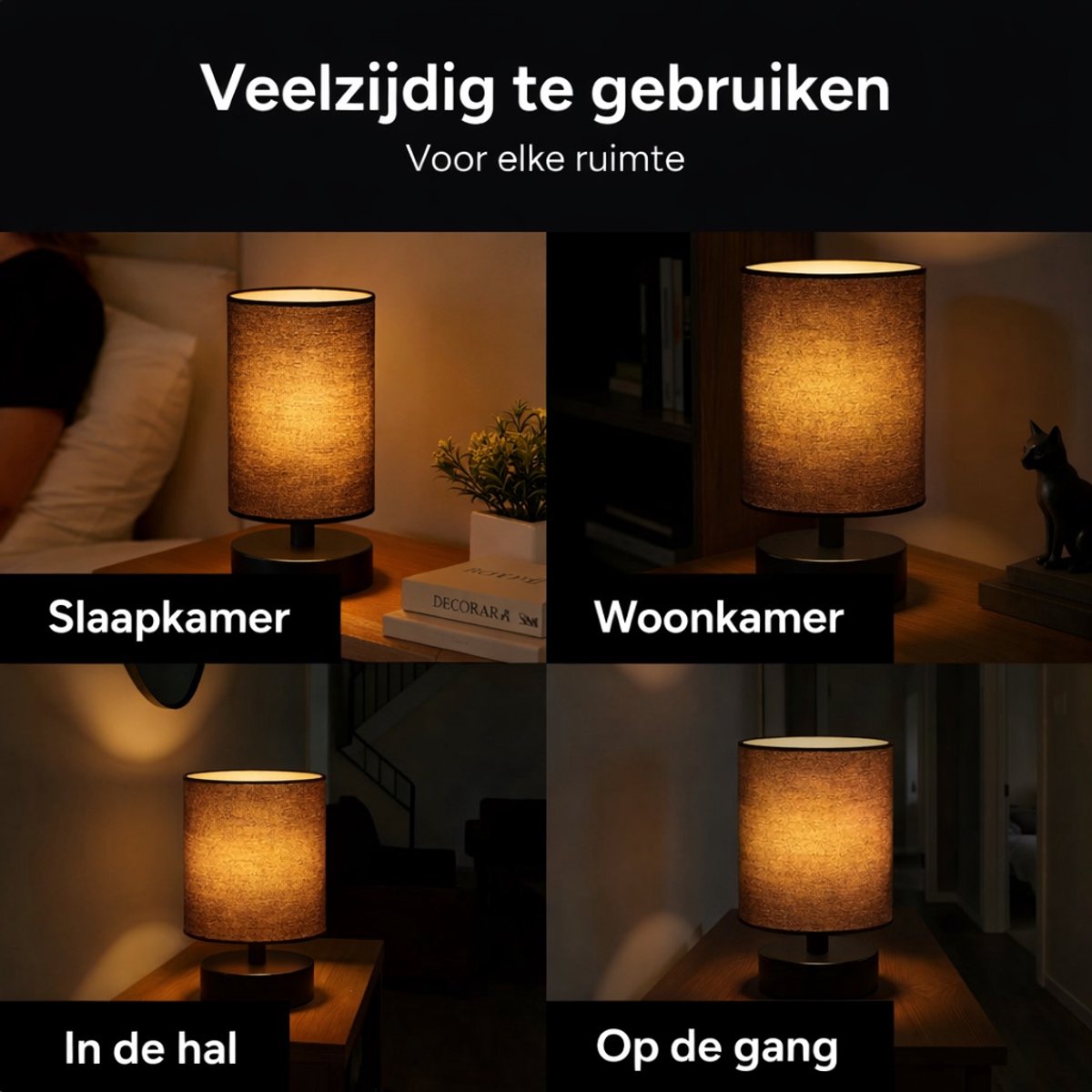 Nachtlamp - 3 Lichtkleuren