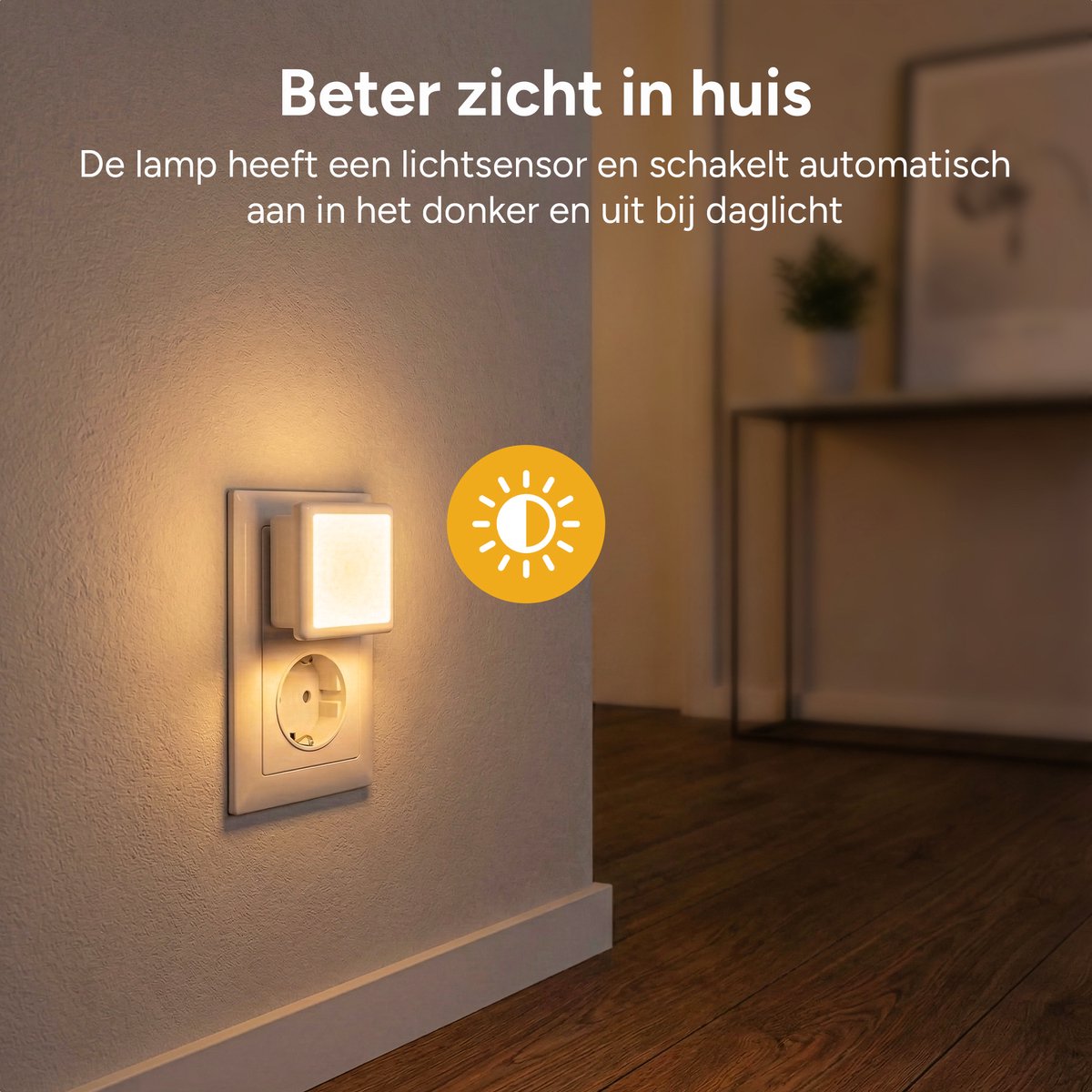 Nachtlampje Stopcontact - 2 Stuks