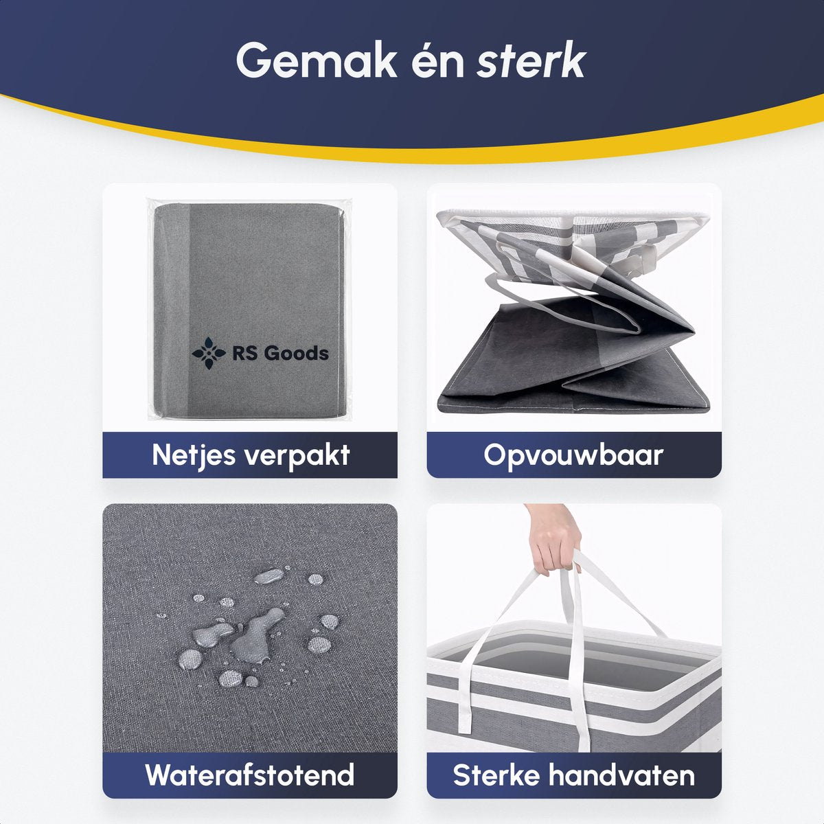 Wasmand 75 L - 2 Stuks
