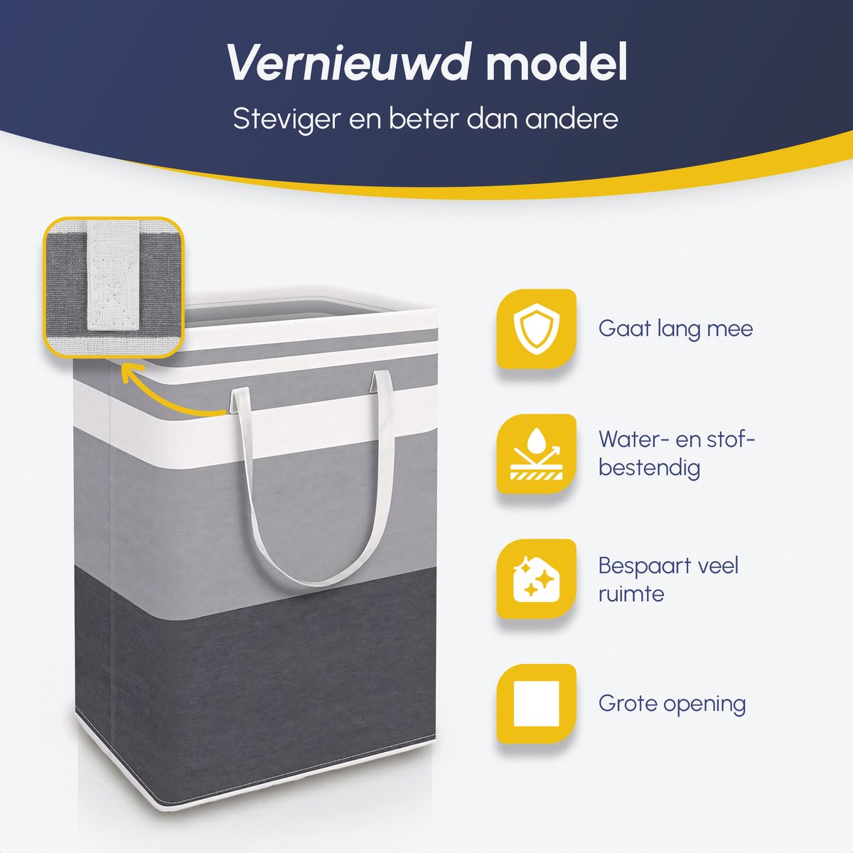 Wasmand 75 L - 2 Stuks