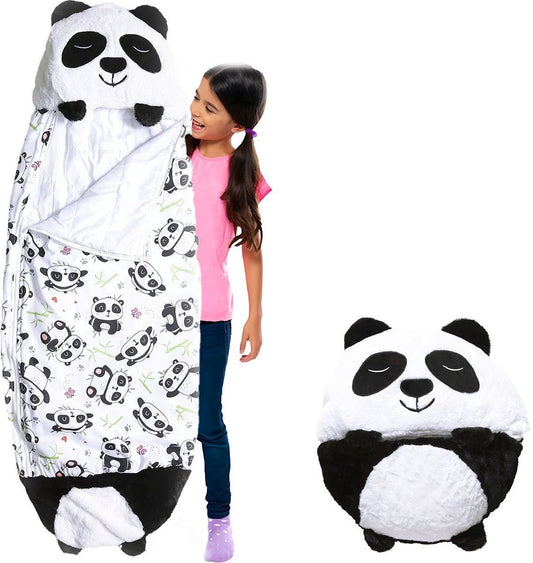 Kinderslaapzak Panda tot 12 Jaar - Geschikt tot 150 cm Lichaamslengte