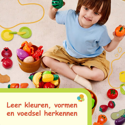 Sorteer Speelgoed Fruit Set - 35 Onderdelen