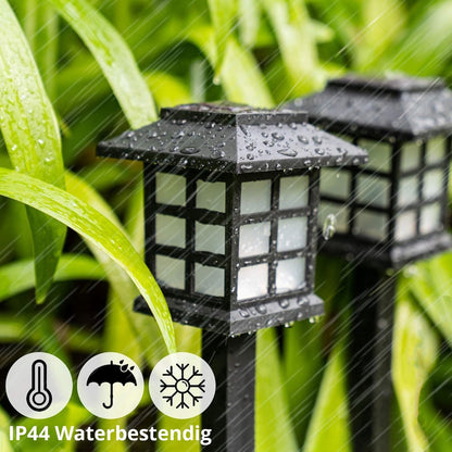 Tuinfakkels op Zonne Energie - 6 Stuks